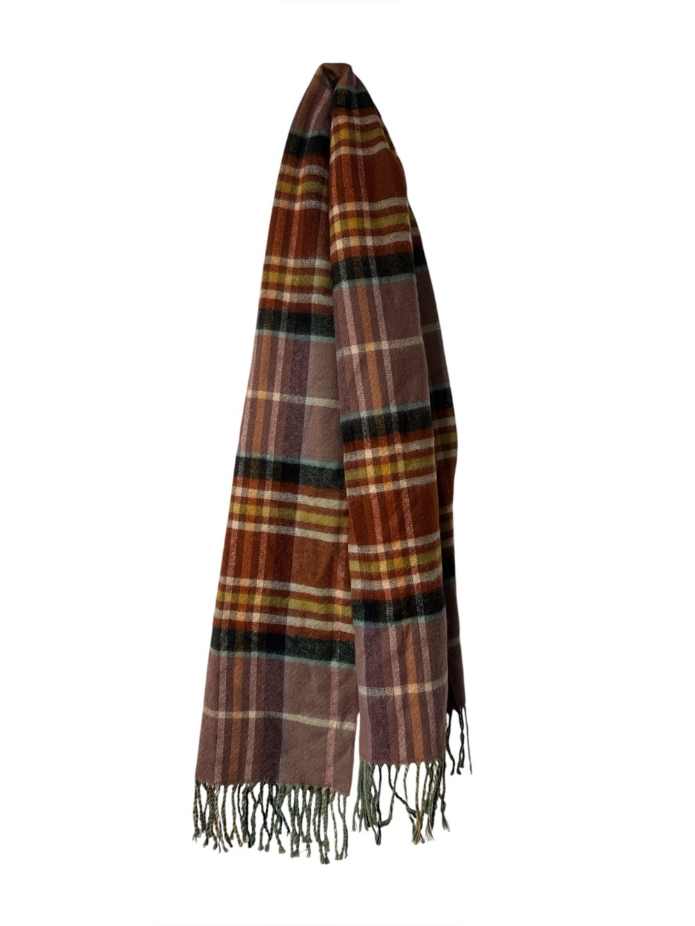 Topshop multicolored check scarf NWOT
